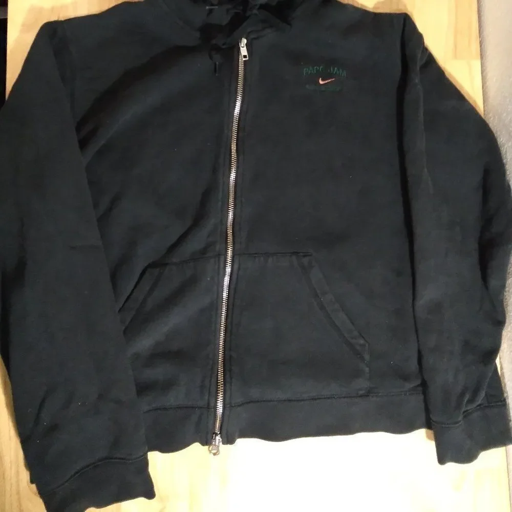 Vintage Nike Pape Jam Rose Garden 2003 Zipper Hoodie Sweatshirt